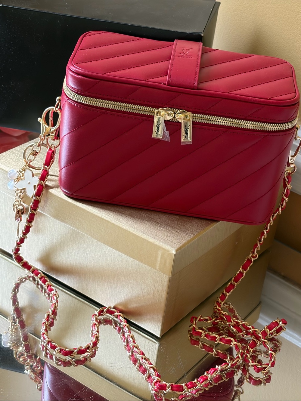 Yves Saint Laurent vanity case/crossbody bag - Picture 13 of 13